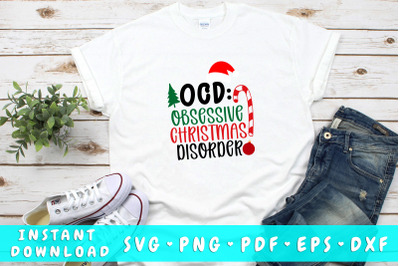 Obsessive christmas disorder SVG