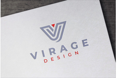 Logo Mockup Letterpress Paper