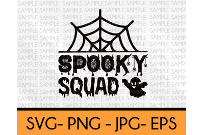 Spooky Squad svg