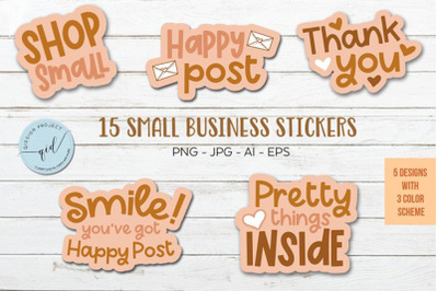 15 Small Business Packaging Stickers