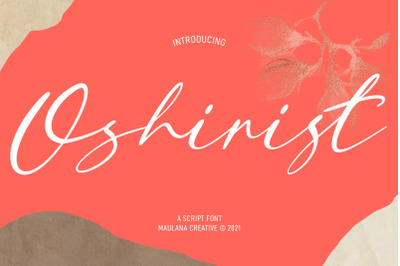 Oshirist Script Font