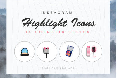 15 Cosmetics Instagram Highlight Cover Icons