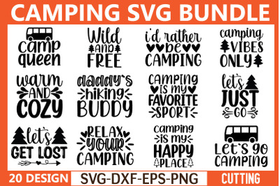 camping svg Bundle