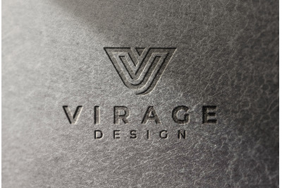 Engraved Logo Mockup