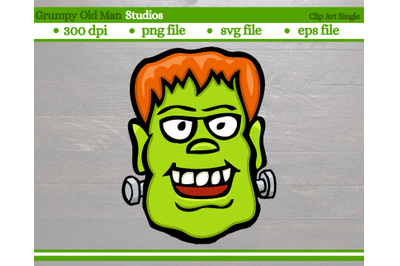 Frankenstein face | Halloween monster