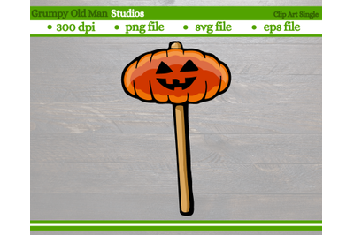 jack o lantern pumpkin sucker | Halloween hard candy