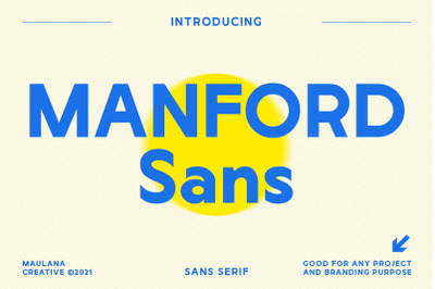 Manford Sans Font