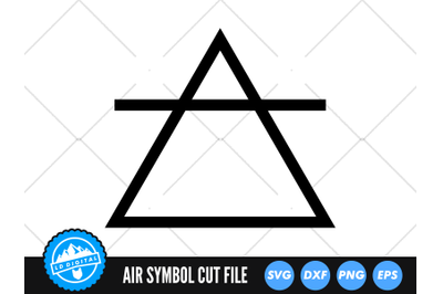 Air Symbol SVG | Alchemy Symbol SVG