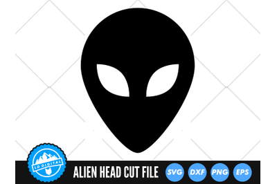 Alien Head SVG | Alien Cut File