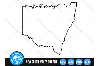 New South Wales Outline SVG | Australian States SVG