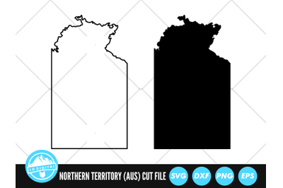 Northern Territory Outline SVG | Australian States SVG