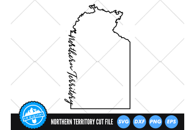 Northern Territory Outline SVG | Australian States SVG