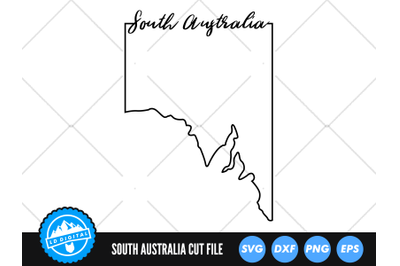 South Australia Outline SVG | Australian States SVG