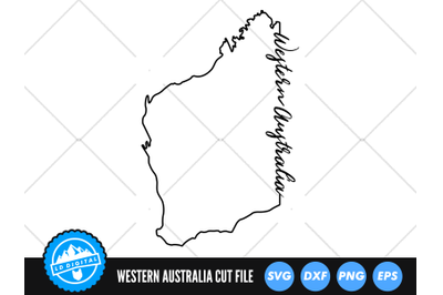 Western Australia Outline SVG | Australian States SVG