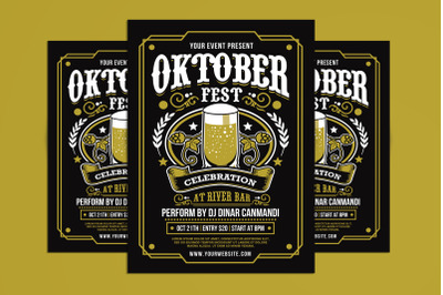 Oktoberfest Celebration Flyer