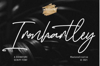 Ironhartley Script Font