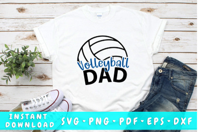 Volleyball dad SVG