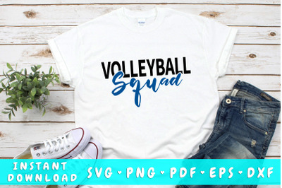 Volleyball squad SVG