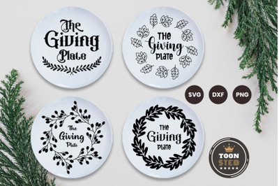 The Giving Plate SVG V2