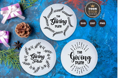 The Giving Plate SVG V3