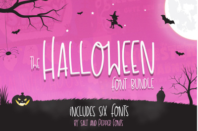 The Halloween Font Bundle (Halloween Fonts)