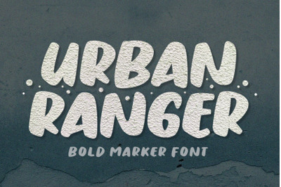 Urban Ranger - Bold Display Font