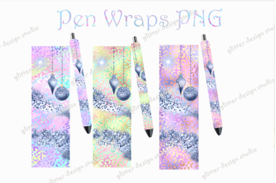 Pen Wraps Template, Christmas Pen Wrap Design,Pen Wraps pack