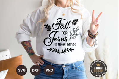 Fall For Jesus He Never Leaves V3