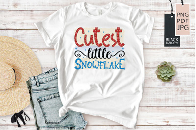 Cutest Little Snowflake | Winter Sublimation