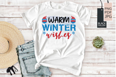 Warm Winter Wishes | Winter Sublimation