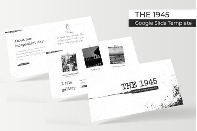 The 1945 Google Slide Template