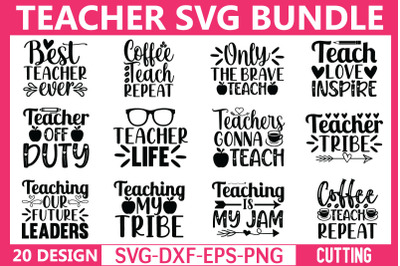 Teacher Svg Bundle