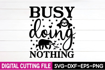 busy doing nothing svg