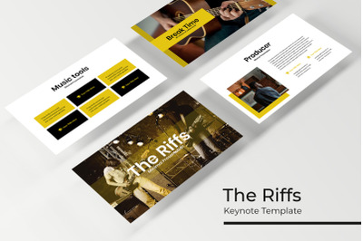 The Riffs Keynote Template