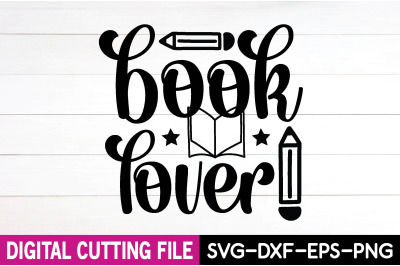 book lover svg