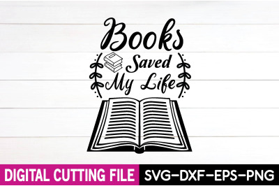 books saved my life svg