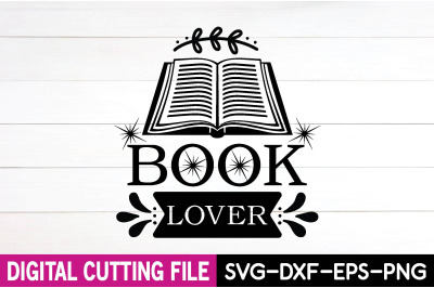 book lover svg