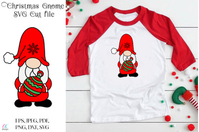 Christmas Gnome SVG. Gnome SVG cut files.