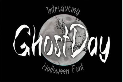 Ghost Day - Halloween Horror Font