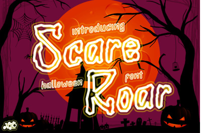 Scare Roar - Halloween Horror Font