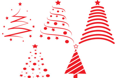 Merry Christmas svg, Christmas tree  set SVG, Christmas tree Cricut ,C