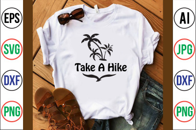 take a hike SVG CUT FILE