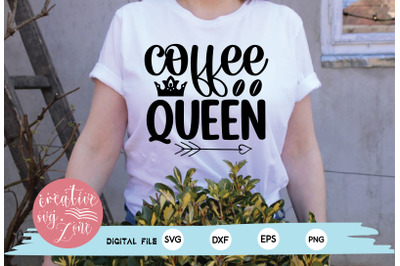 coffee queen svg