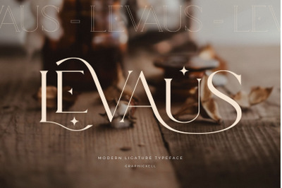 Levaus - Ligature Typeface