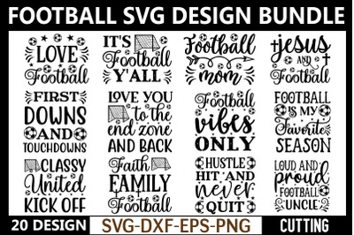 Football SVG bundle