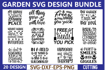 Garden SVG Bundle