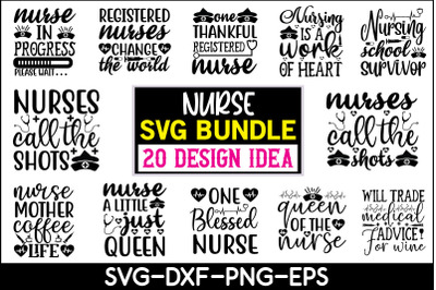 Nurse Svg Bundle