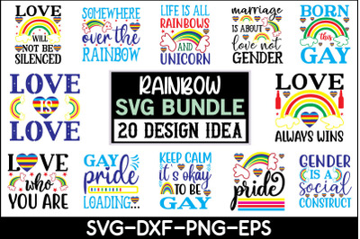 Rainbow SVG Bundle