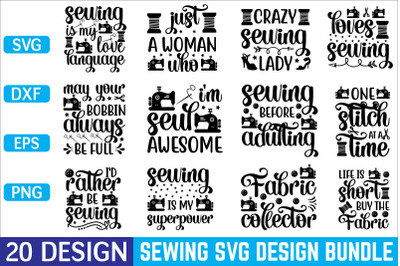 Sewing SVG Bundle