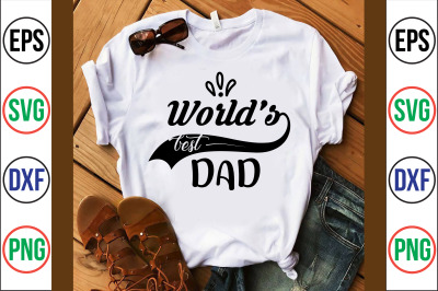 world&#039;s best dad svg bundle